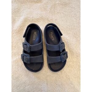 Kids Blue Sandals shoes slippers pool vacation party travel school play sport